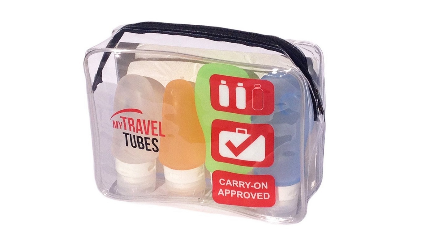 travel tube container