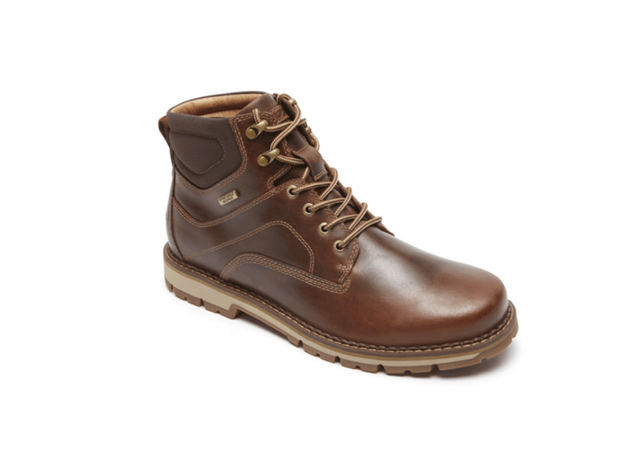 stylish leather hiking boots