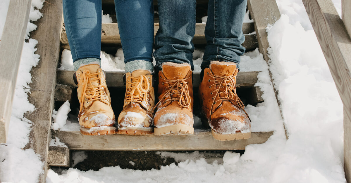 slip on snow boots