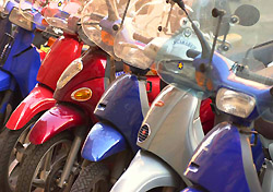 Scooter rentals in France and Italy