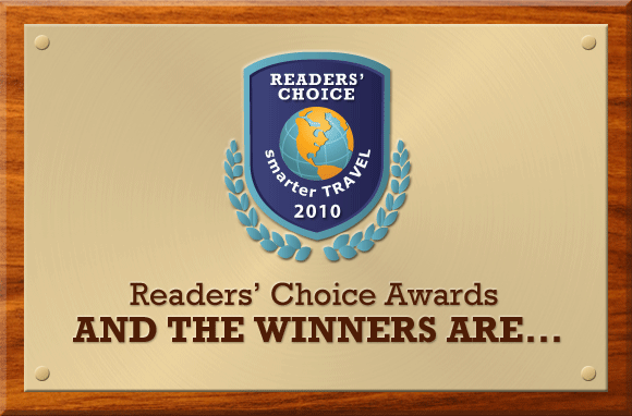 SmarterTravel Readers’ Choice Awards 2010