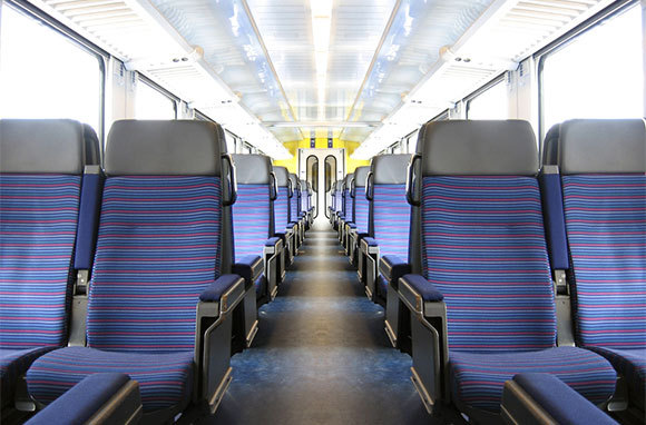Ride in Empty Train Compartments