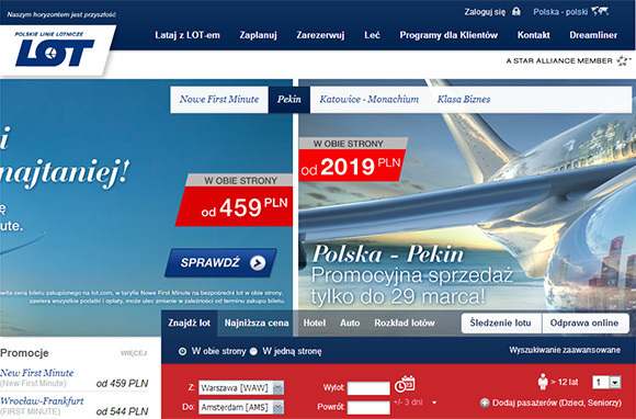 Check International Airline Websites for Deals
