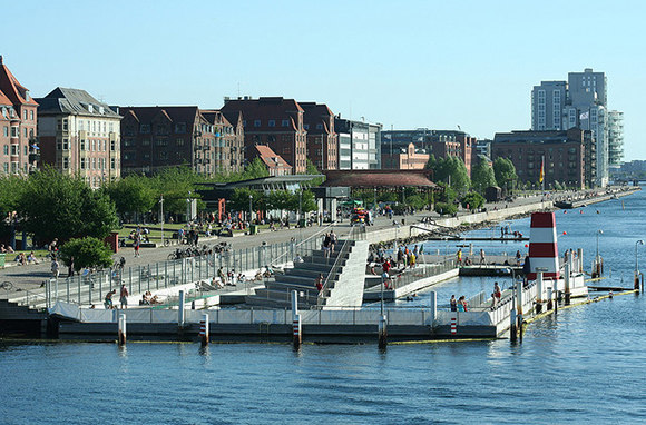 Harbor Bath at Islands Brygge, Copenhagen, Denmark