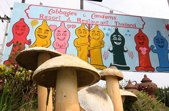 Cabbages and Condoms, Bangkok, Thailand