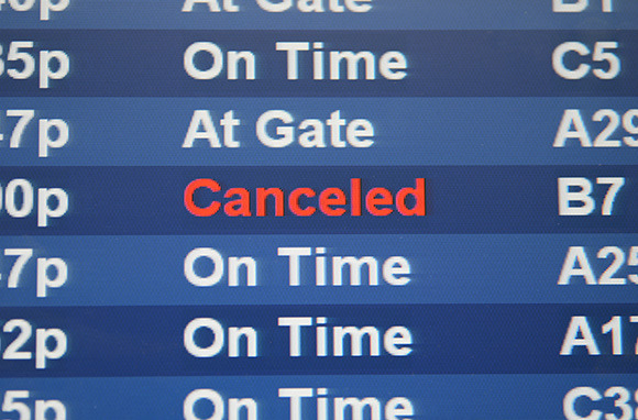Flying in Bad Weather? Expect to Get Canceled