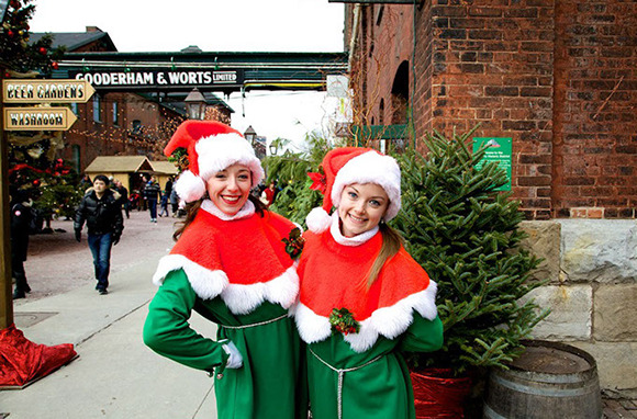 Toronto Christmas Market, Distillery Historic District, Toronto, Canada