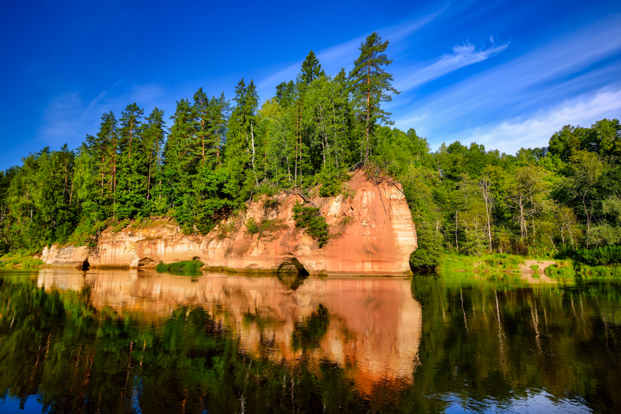 Gauja national park, latvia