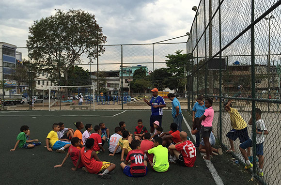 Teach Sports in an Underprivileged Community