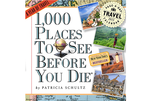 Pick of the Day: 1,000 Places to See Before You Die Picture-A-Day Wall Calendar 2016