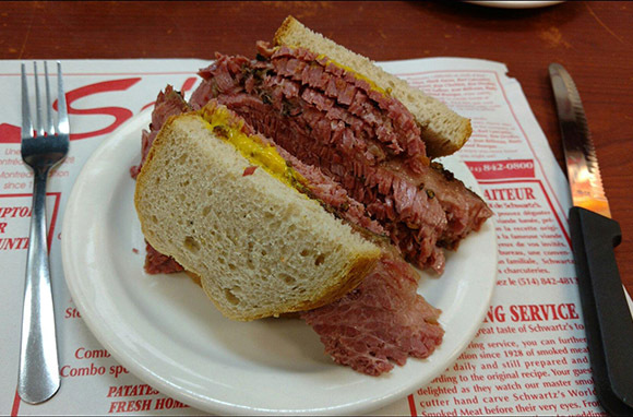 Montreal: Smoked Meat Sandwiches