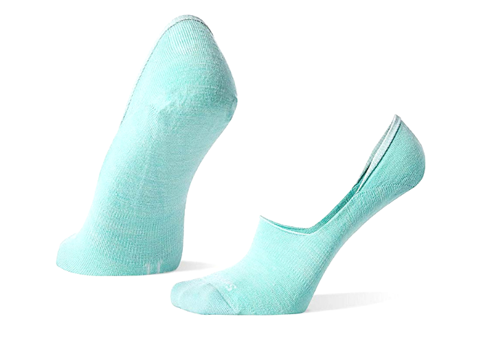 two small aqua socks