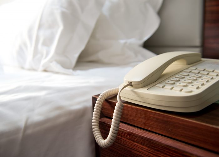 hotel room phone