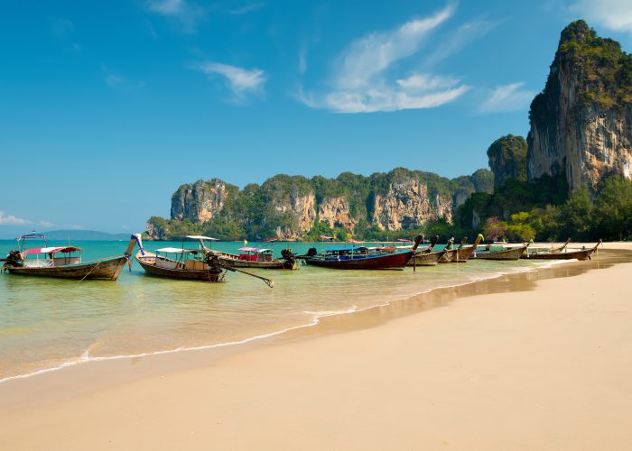 Thailand Beach Boats