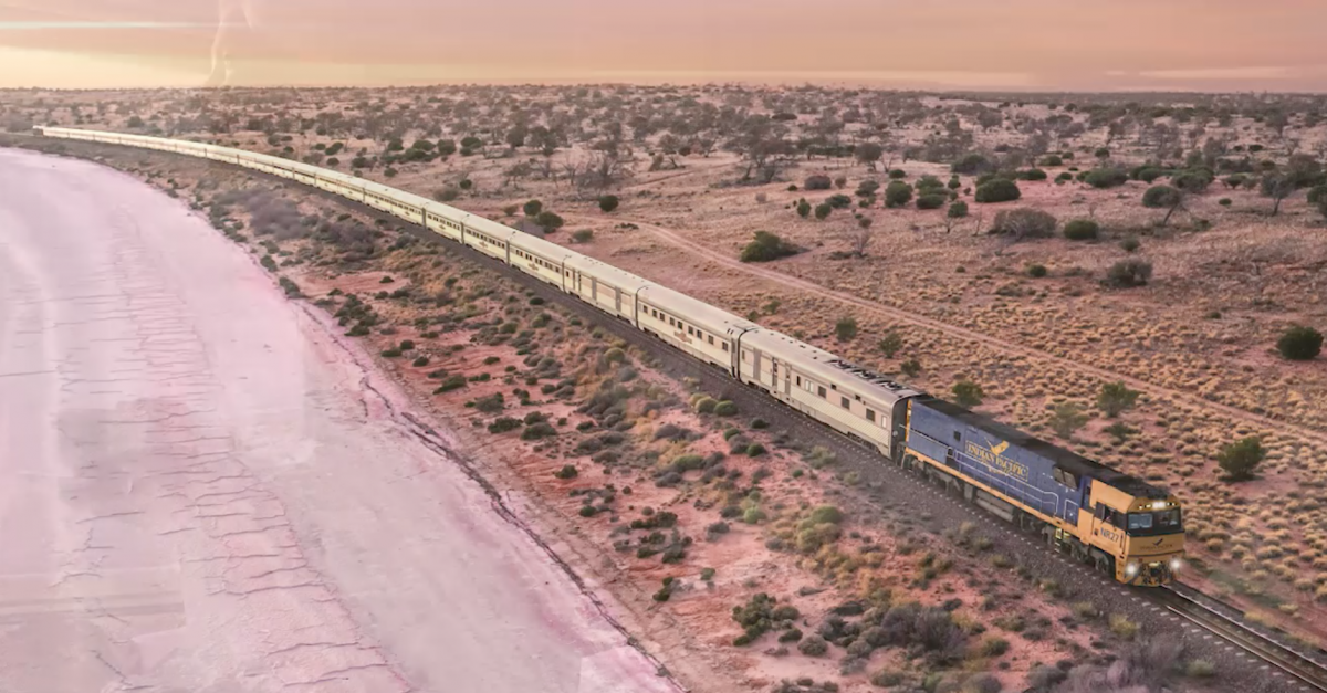 Long train journey. Indian Pacific (Австралия). Индиан Пасифик. Железная дорога в Австралии. Поезда Австралии.