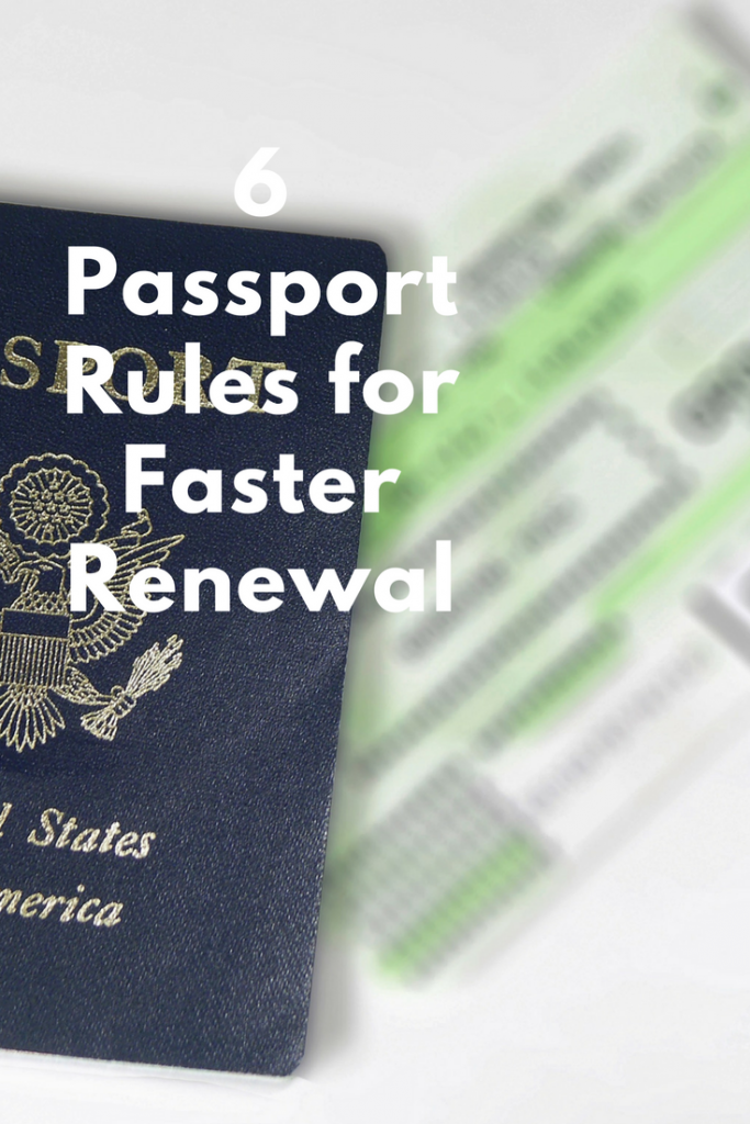 passport renewal travel rules