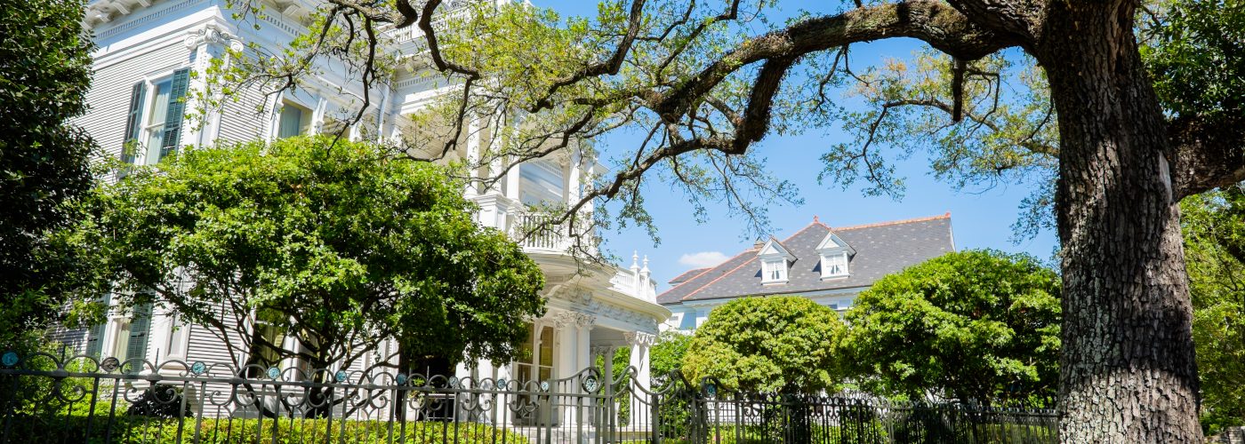 Historical homes in New Orleans
