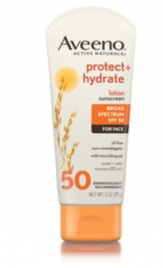 Aveeno Protect + Hydrate Lotion Sunscreen