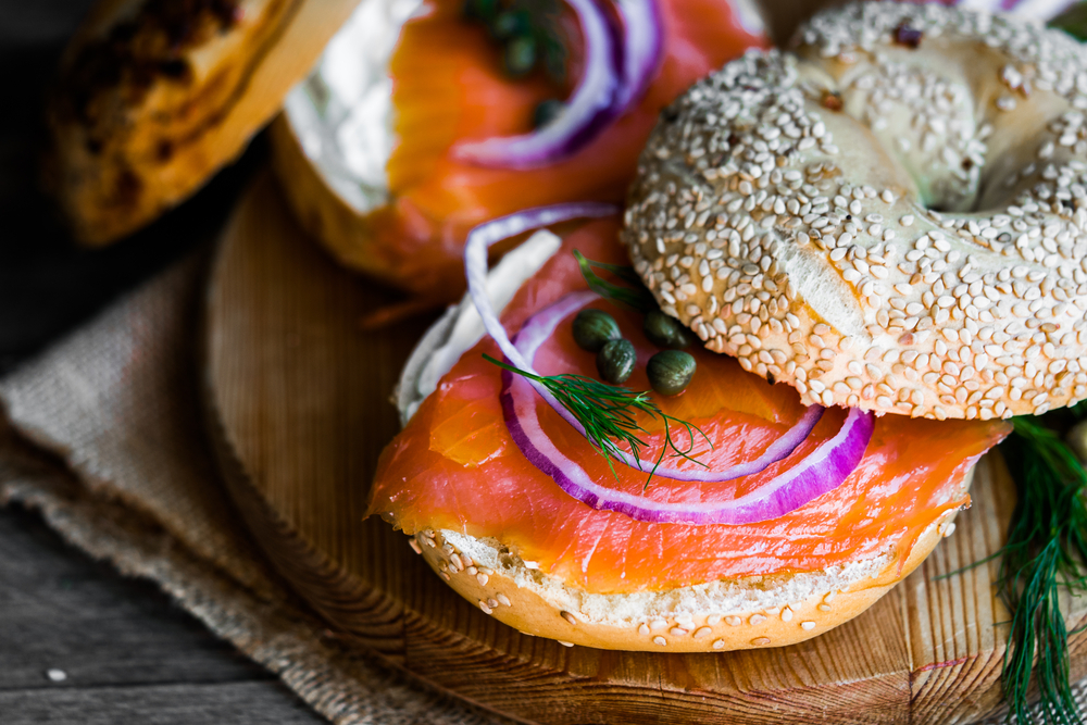 Bagel and lox