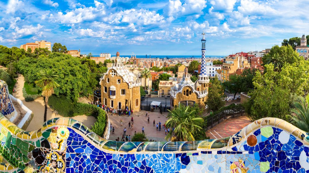 barcelona park guell