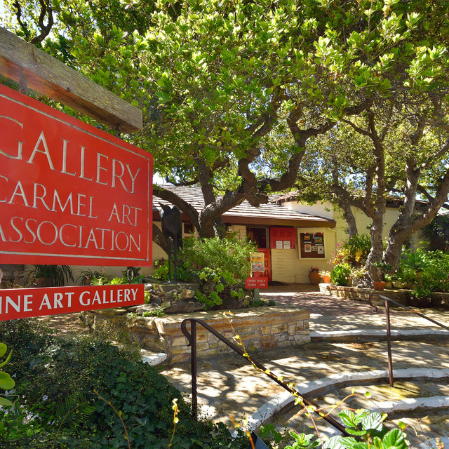Gallery exterior in carmel-by-the-sea