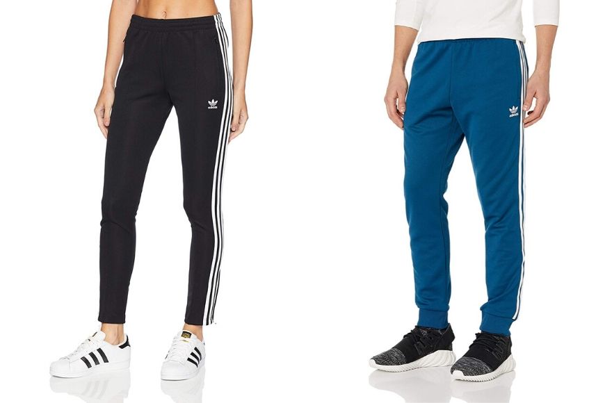 Adidas originals superstar track pants.