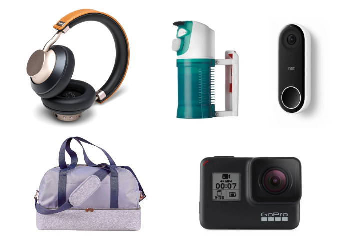 gives to give yourself headphones steamer video camera weekend bag go pro