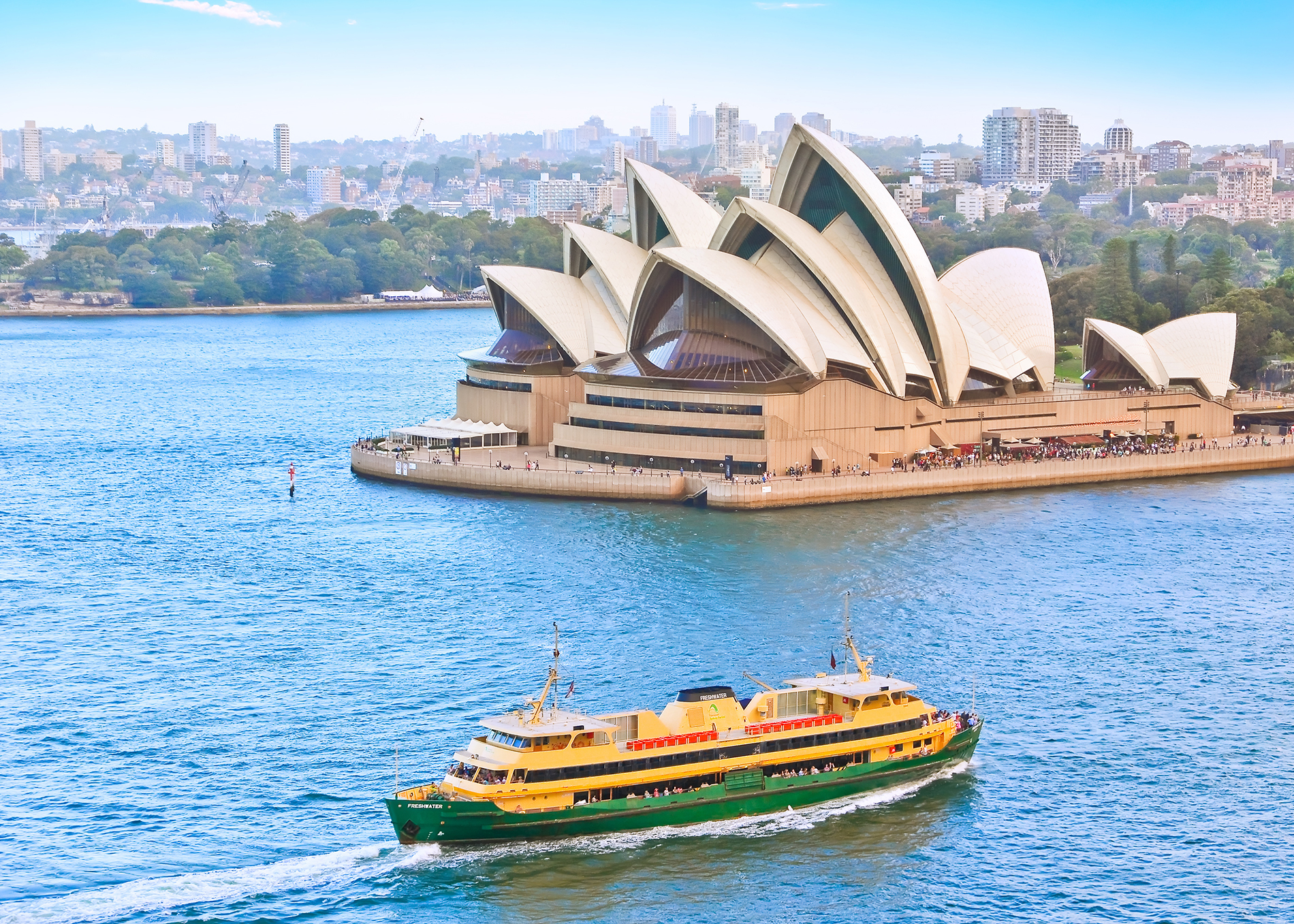 sydney opera house ferry