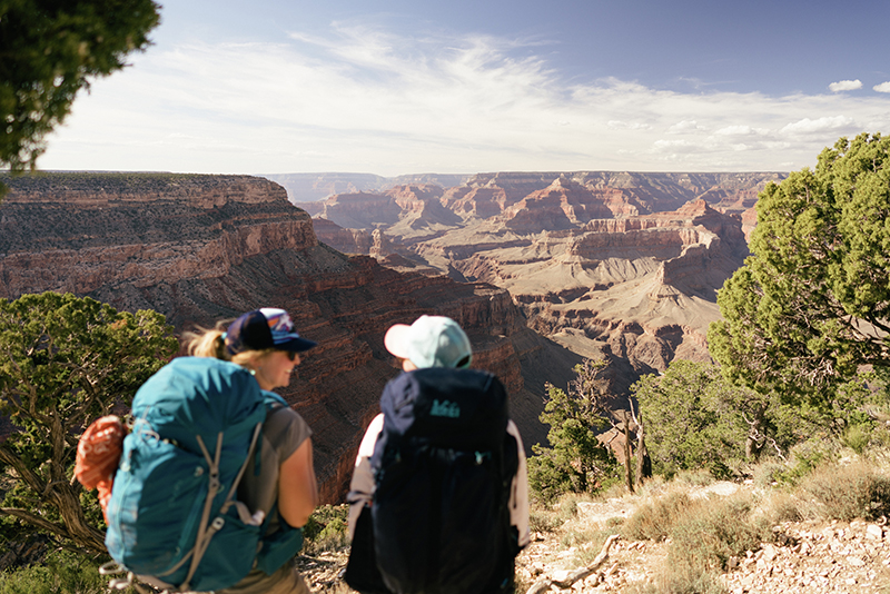 REI womens adventures grand canyon women’s backpacking