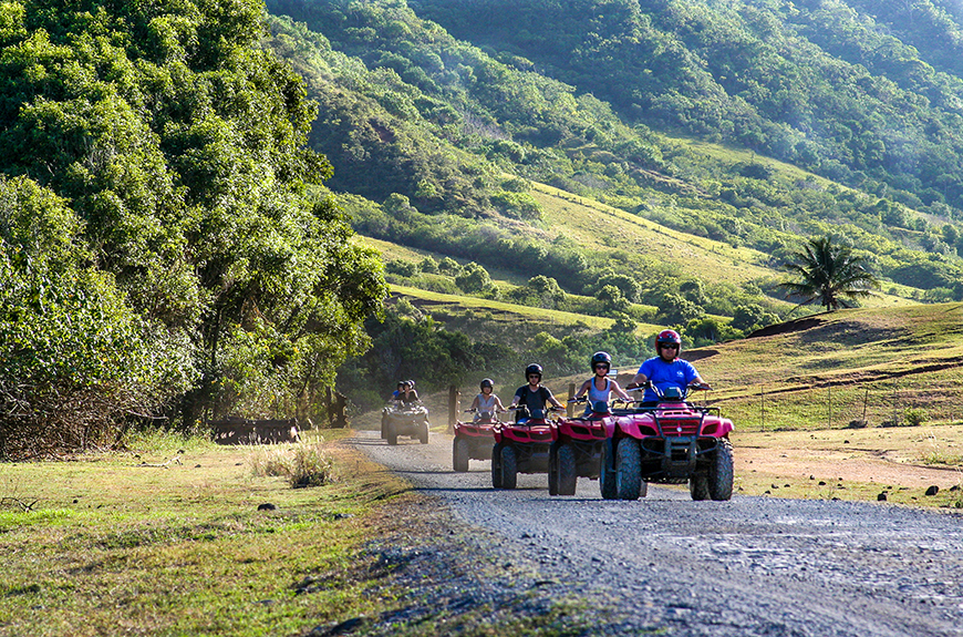 atvs at kualoa ranch