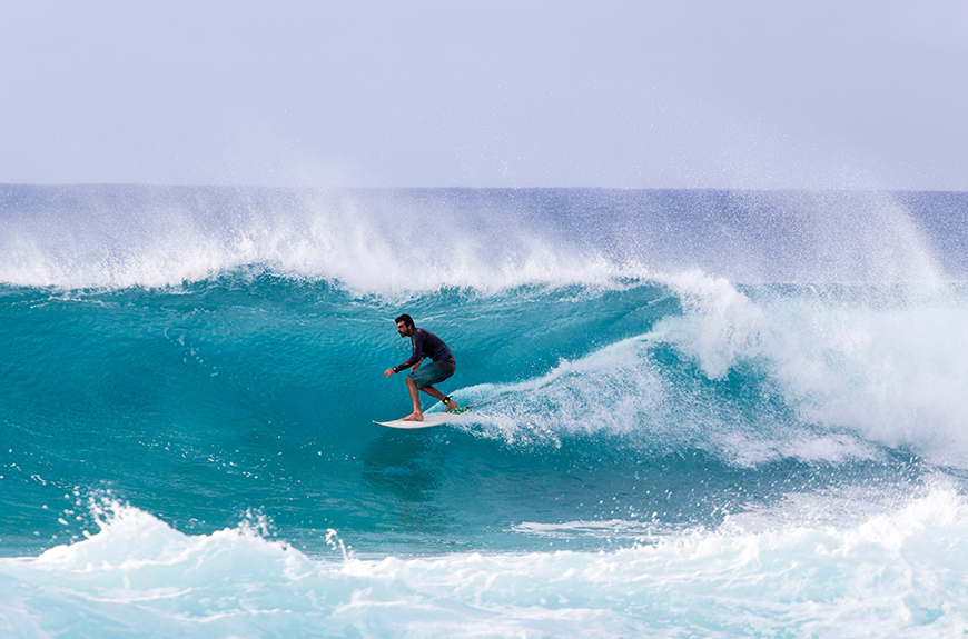 surfer north shore oahu