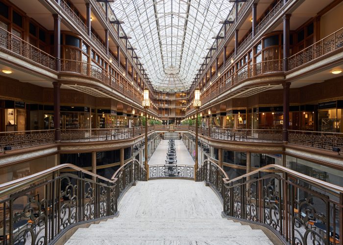 Cleveland Arcade from staircase