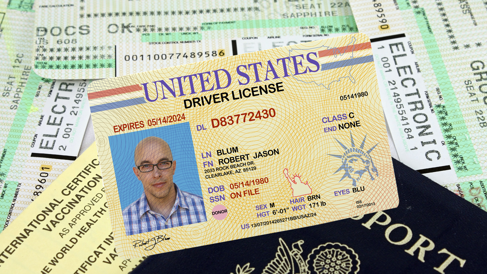 travel with driver's license