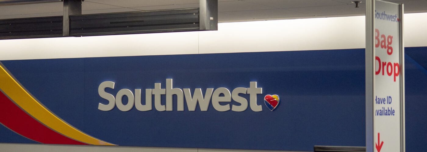 southwest airline counter.