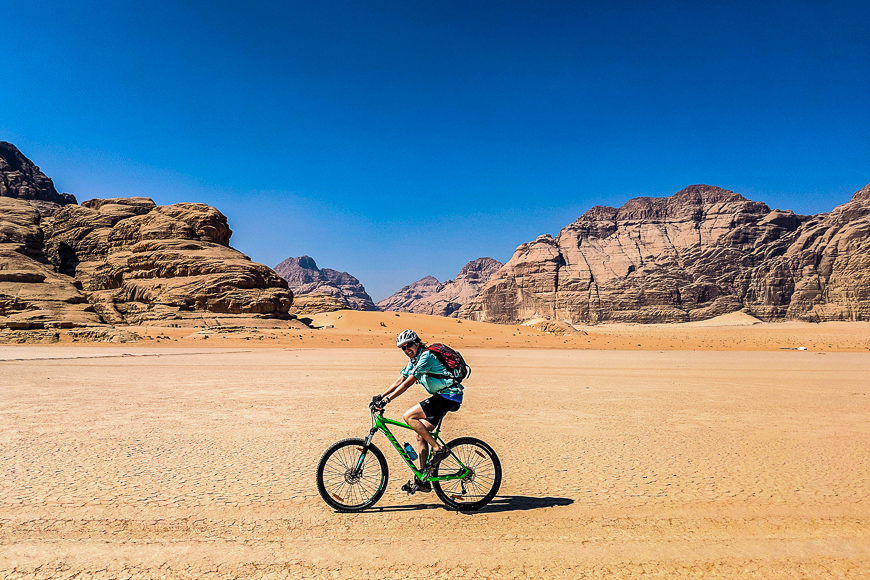 Jordan cycling holiday: saddle skedaddle