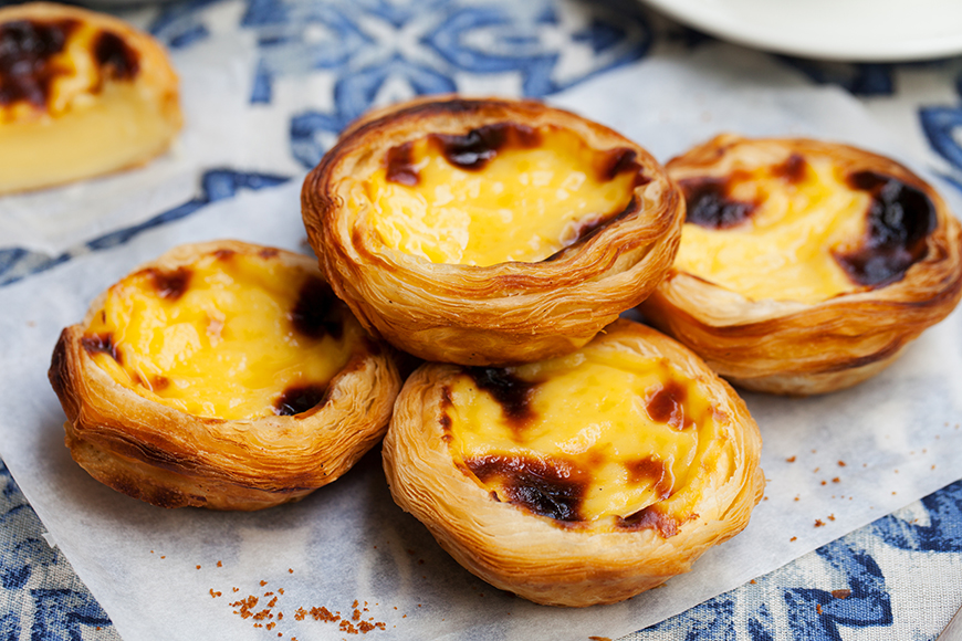 pasteis de nata portugal.