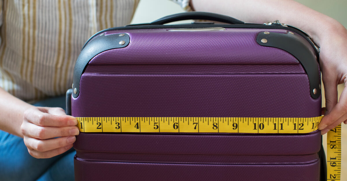 International Carry-on Size Chart