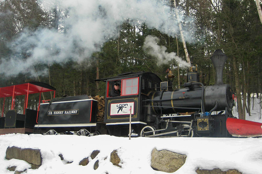 J.E. Henry Railroad, Loon, New Hampshire