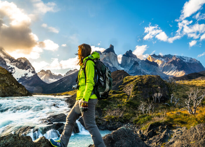 patagonia hiker.