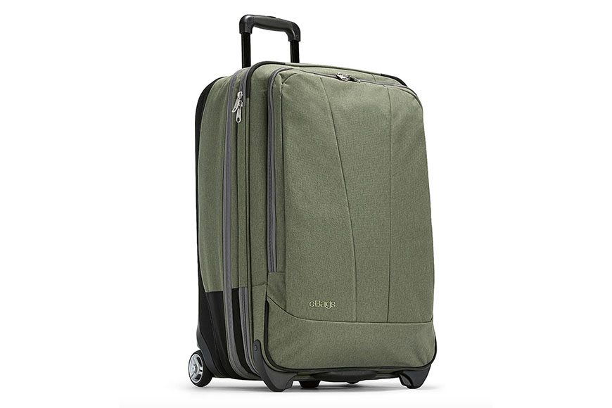 ebags tls 25 inch expandable upright suitcase.