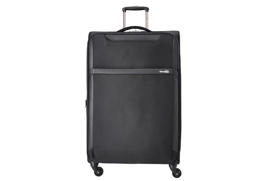 genius pack 30 inch spinner upright suitcase.