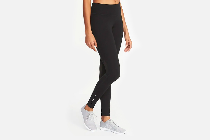Mid-Rise Elevate Lightweight Compression Run Leggings for Women.