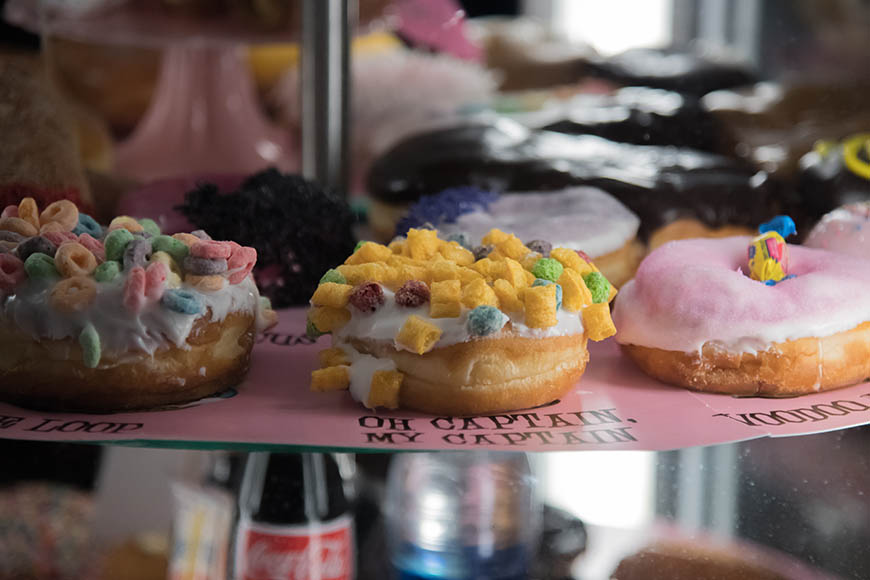 voodoo donuts portland oregon.