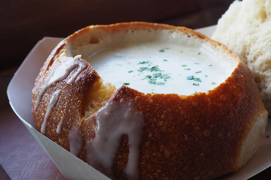 san francisco bread bowl.