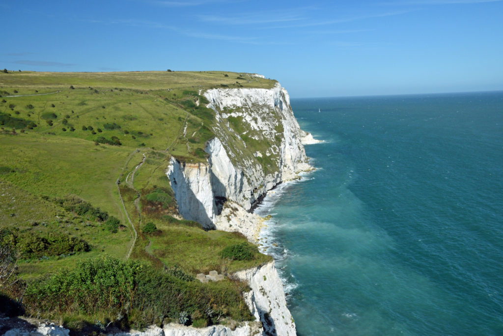 white cliffs of dover.