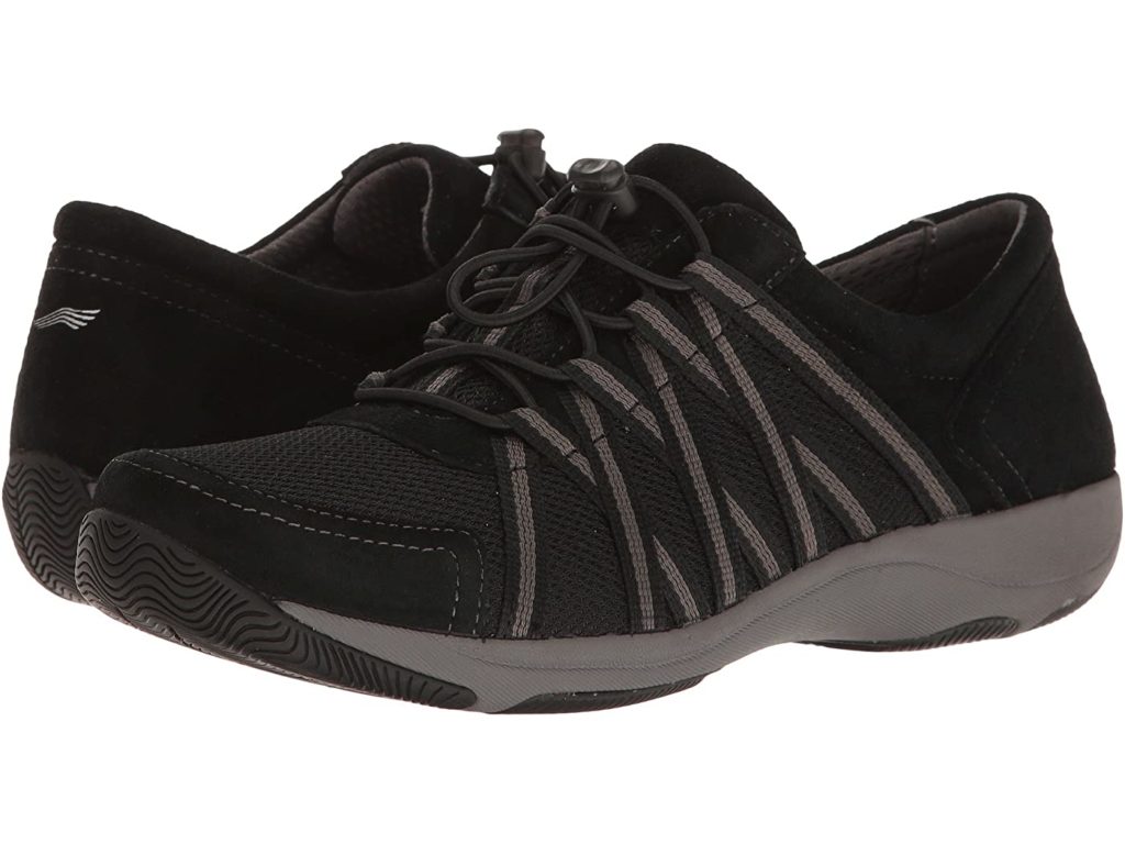 Black Dansko running shoes