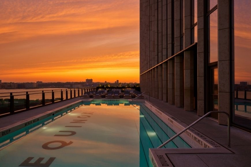 Equinox Hotel Rooftop Pool