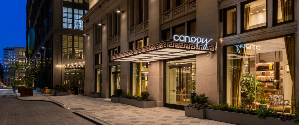 Exterior of the Canopy by Hilton Philadelphia