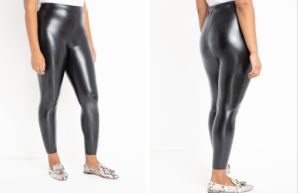 Eloquii Faux Leather Leggings