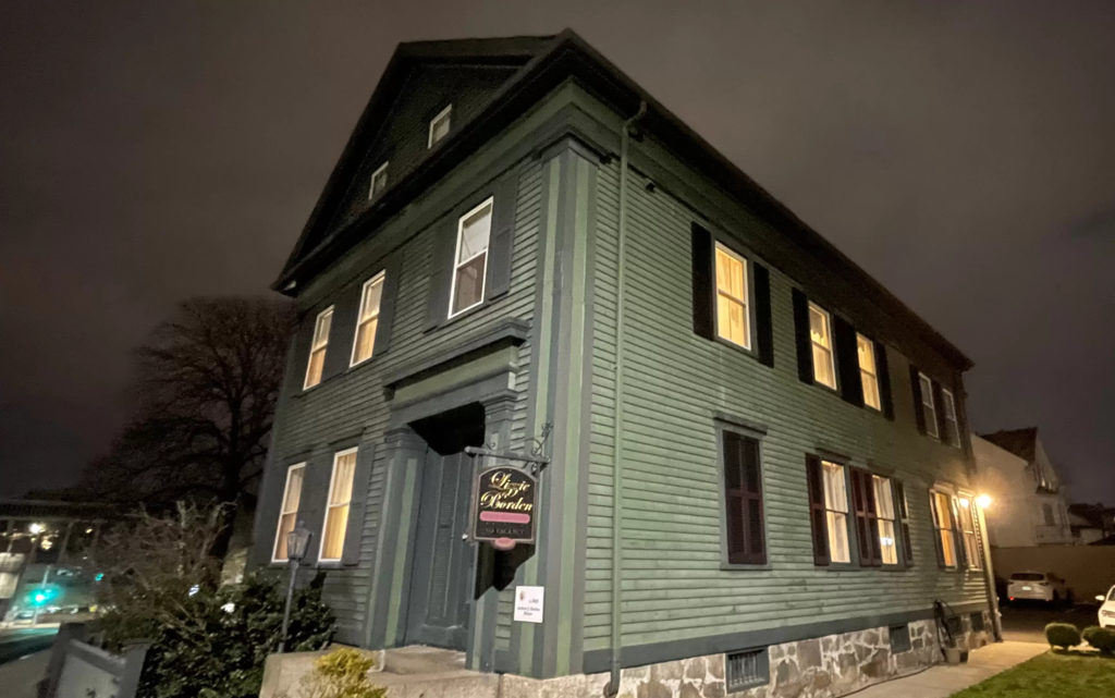 Exterior of the Lizzie Borden Bed and Breakfast
